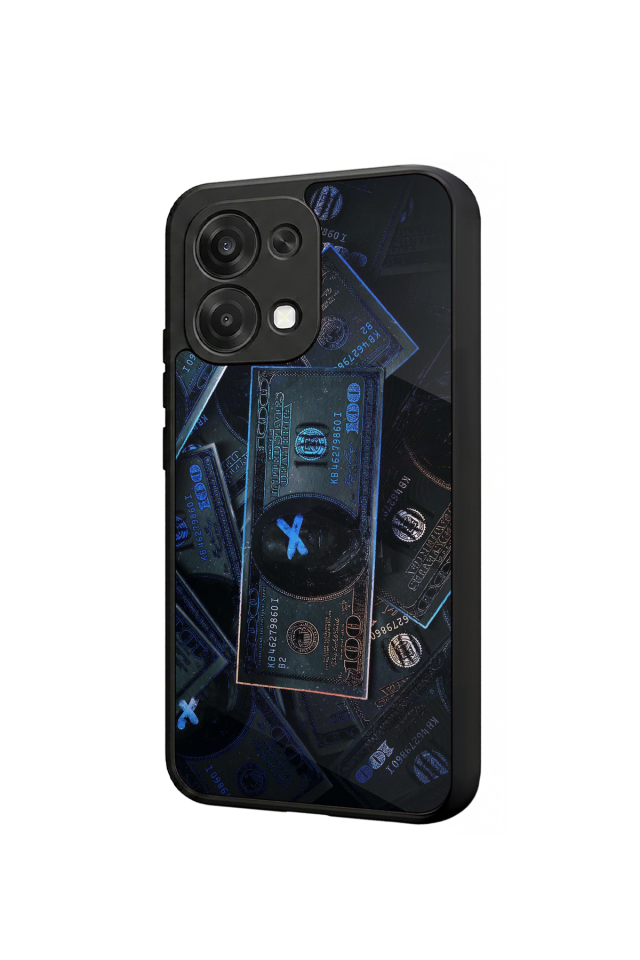 Oppo A6 Pro Uyumlu Para Tasarımlı Glossy Premium Kılıf