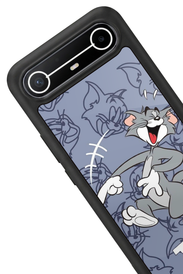 Tecno Spark Slim 5G Uyumlu Tom And Jerry Tasarımlı Glossy Premium Kılıf