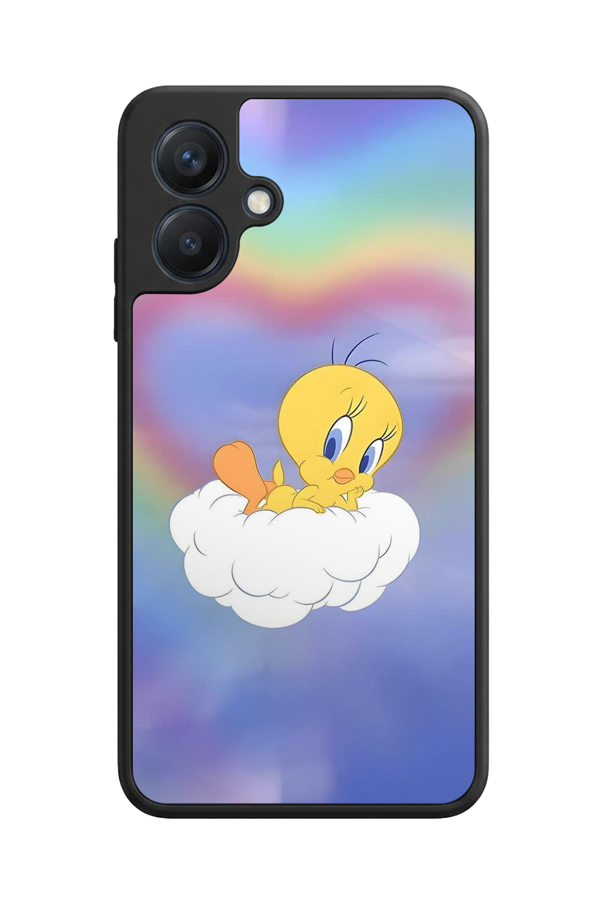 Samsung Galaxy A07 Uyumlu Tweety Tasarımlı Glossy Premium Kılıf