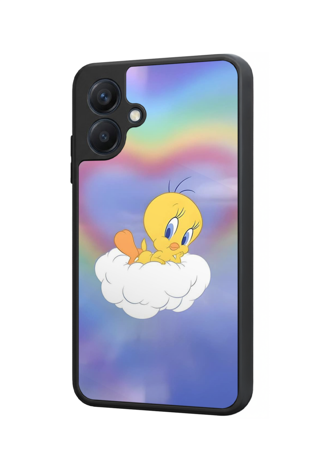 Samsung Galaxy A07 Uyumlu Tweety Tasarımlı Glossy Premium Kılıf