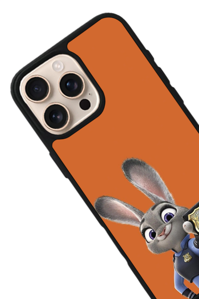iPhone 14 Pro Uyumlu Zootropolis Tasarımlı Glossy Premium Kılıf