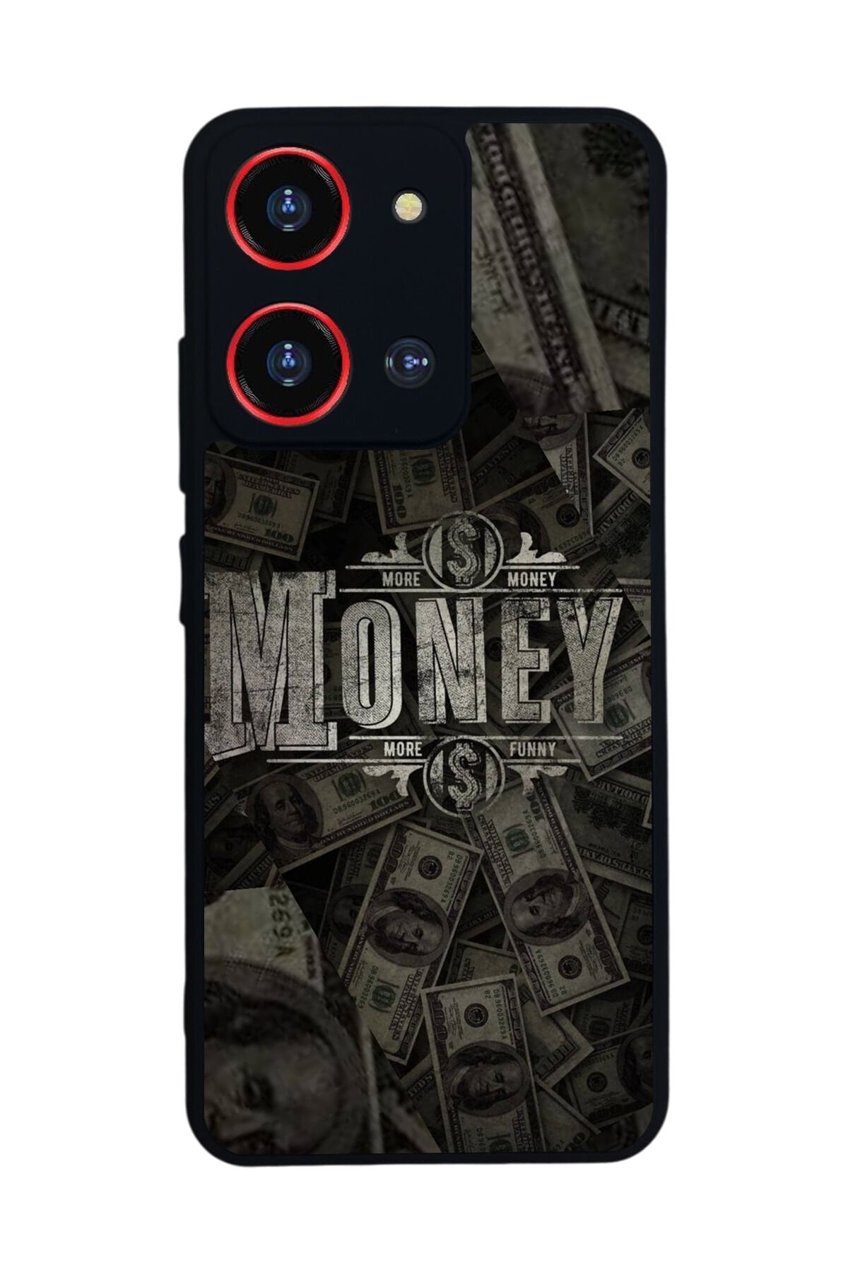 Reeder S19 Max Pro S 108MP Uyumlu Money Para Tasarımlı Glossy Premium Kılıf