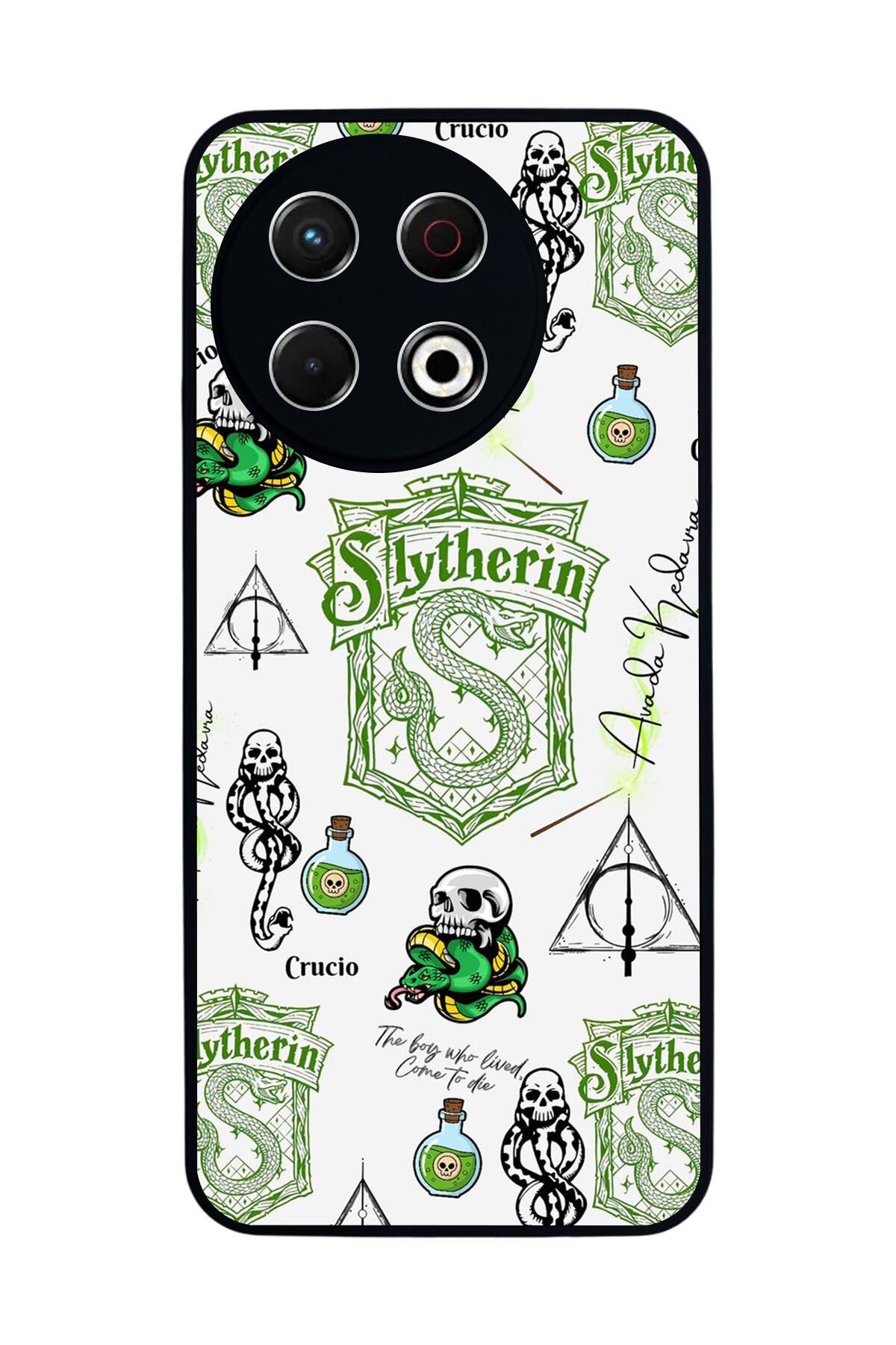 Tecno Spark 30 Pro Uyumlu HarryPotter Tasarımlı Glossy Premium Kılıf