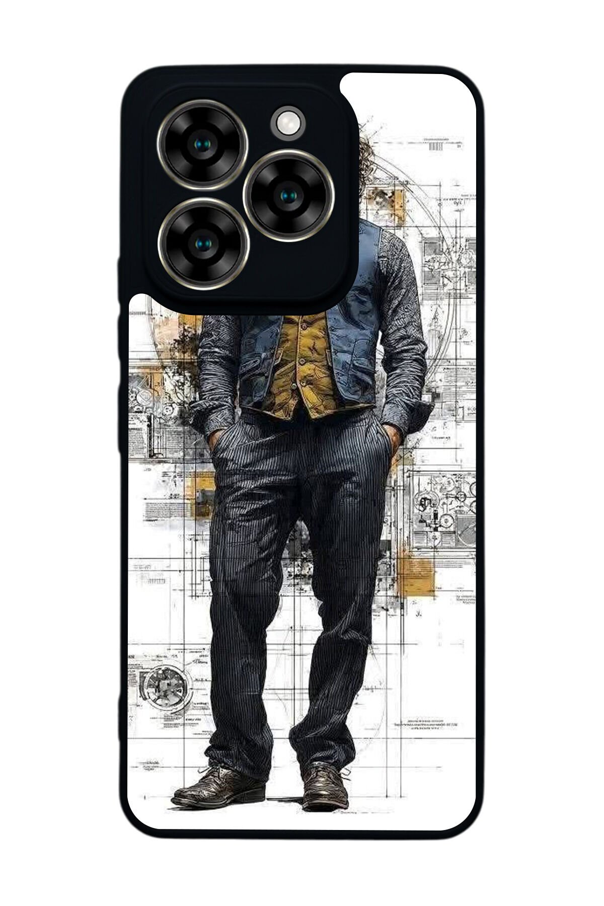 Reeder S919 Uyumlu Joker Tasarımlı Glossy Premium Kılıf