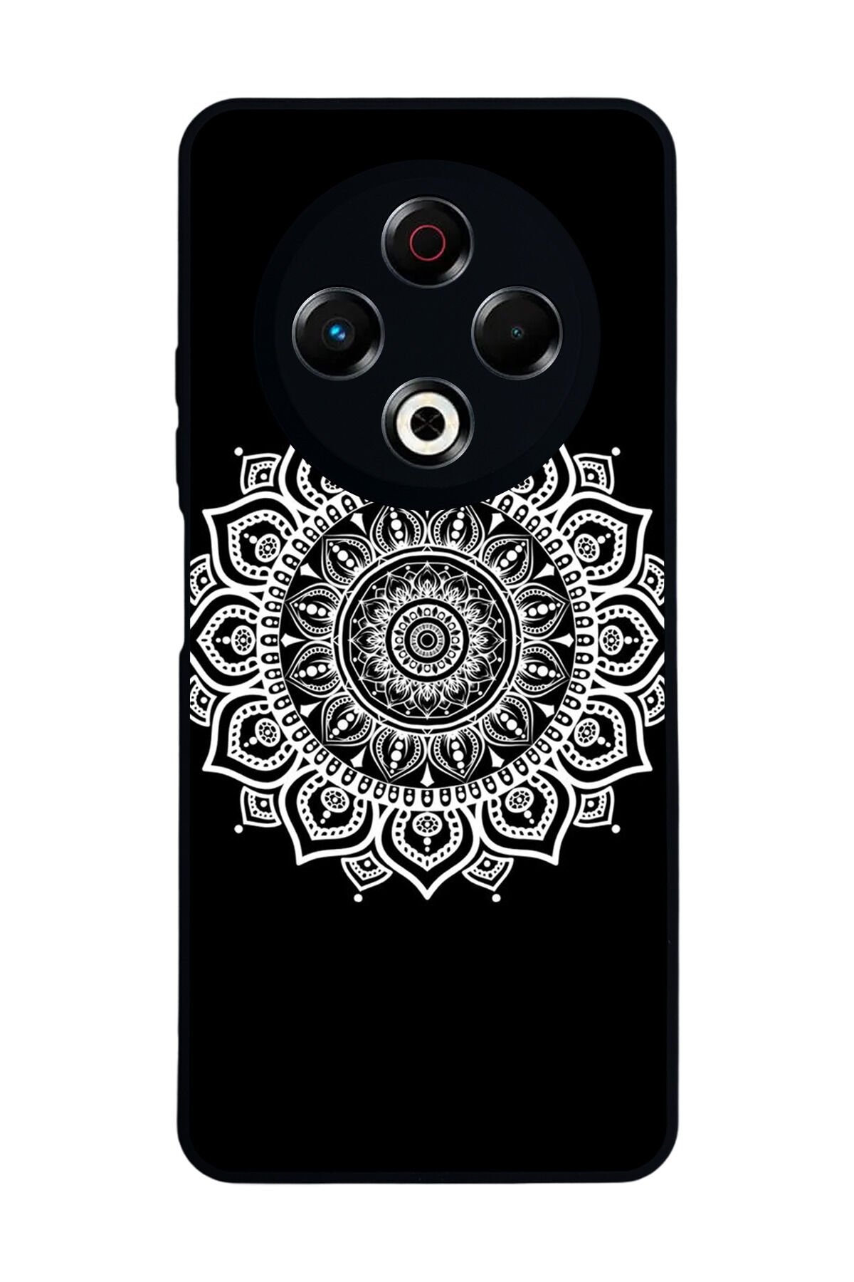 Tecno Spark 30 Uyumlu Mandala Tasarımlı Glossy Premium Kılıf