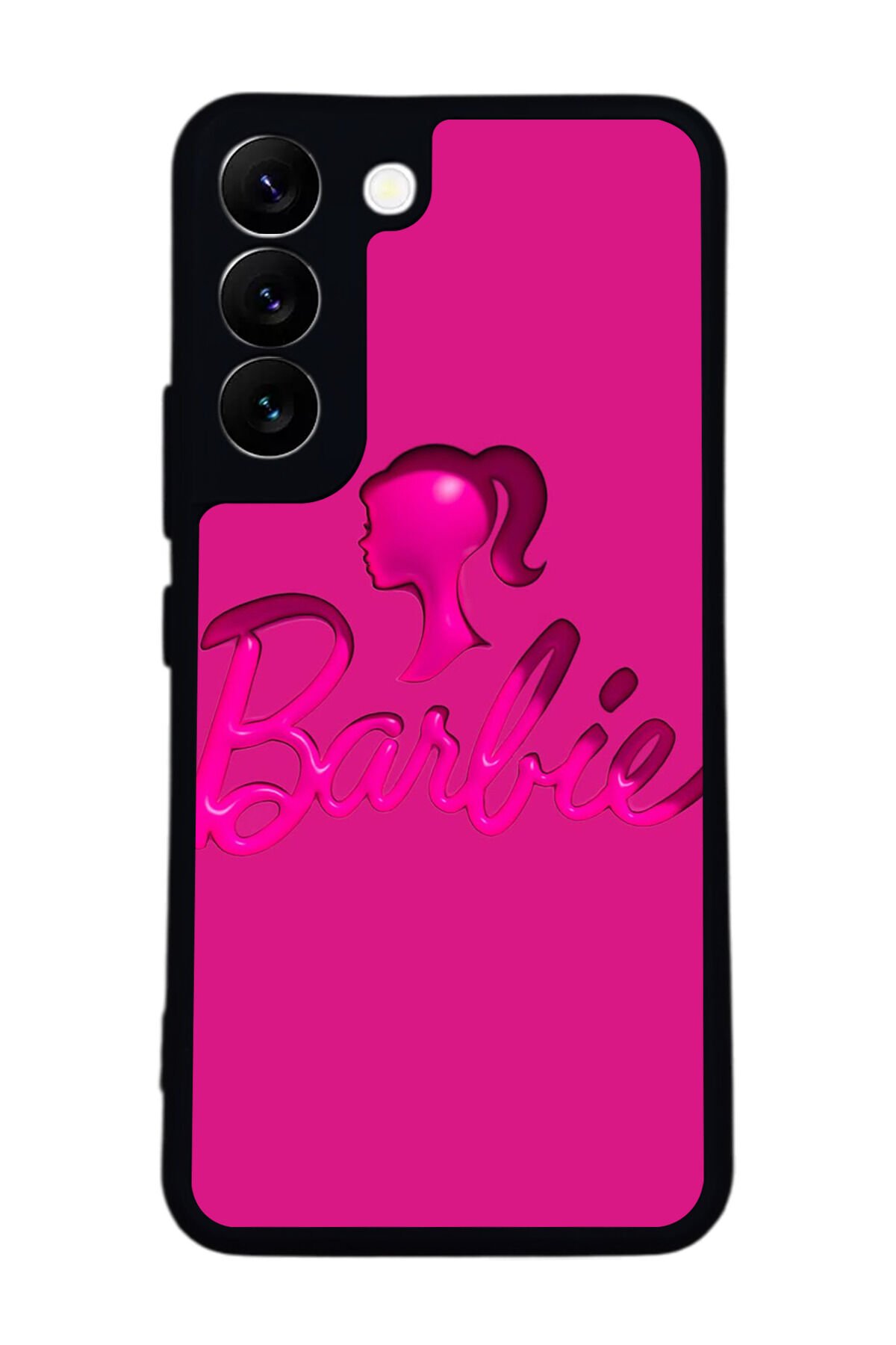 Samsung Galaxy S22 Uyumlu Barbie Tasarımlı Glossy Premium Kılıf