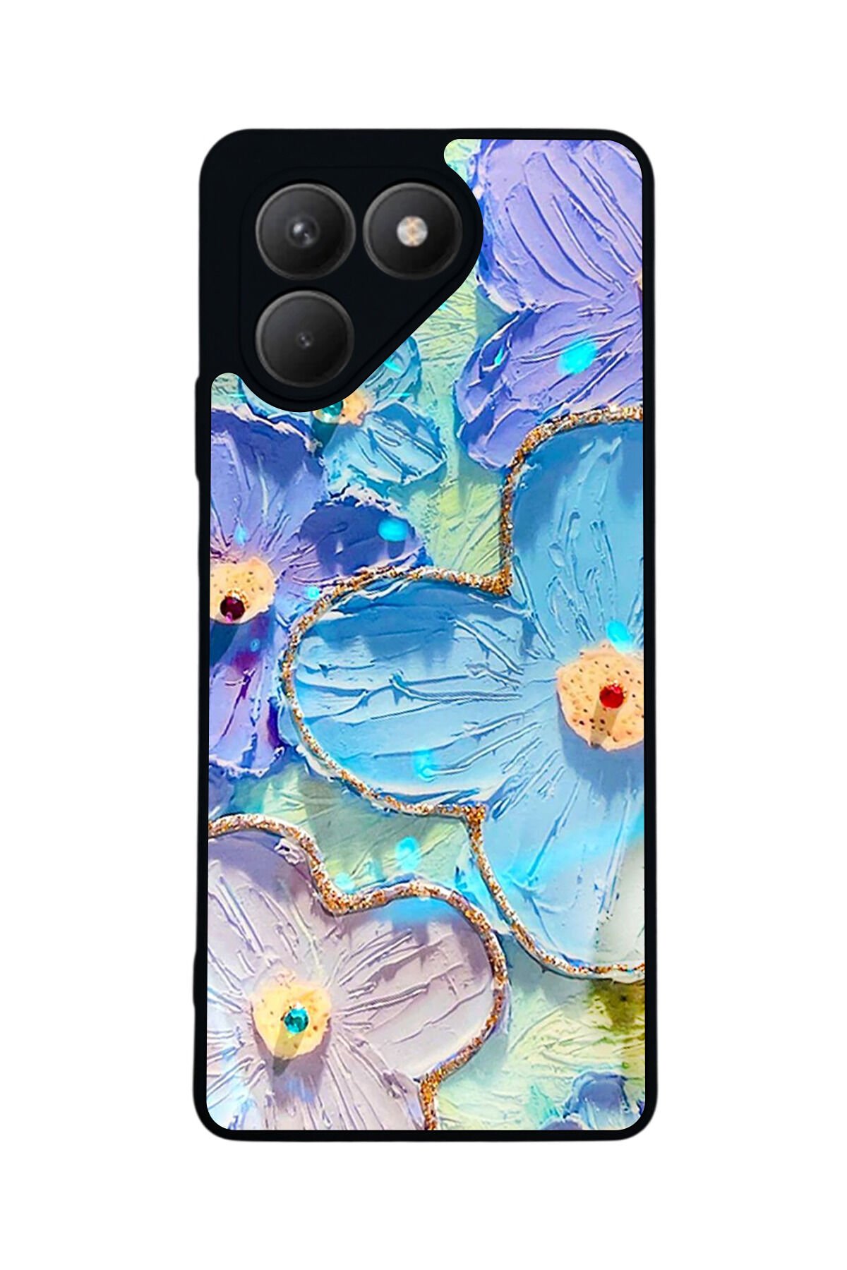 Tecno Pova 7 Mat Uyumlu Siyah Kılıf – Yumuşak Silikon, Koruyucu, Şok Emici Kapak