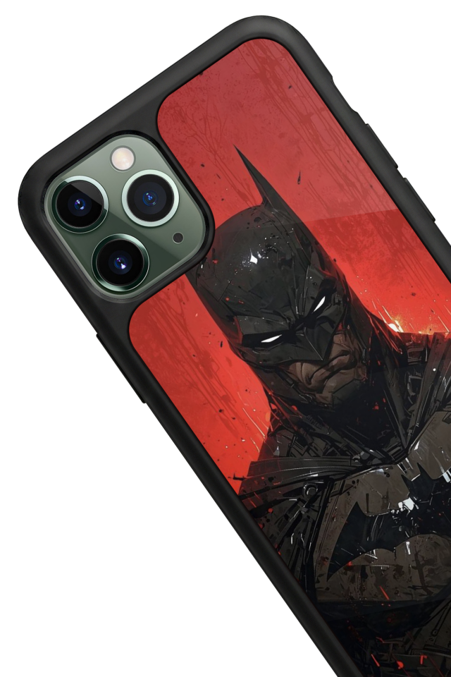iPhone 11 Pro Uyumlu Batman Tasarımlı Glossy Premium Kılıf