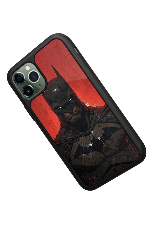 iPhone 11 Pro Uyumlu Batman Tasarımlı Glossy Premium Kılıf