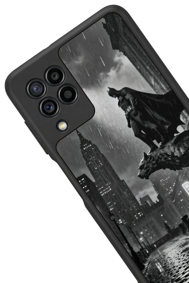 Samsung Galaxy M22 Uyumlu Batman Tasarımlı Glossy Premium Kılıf