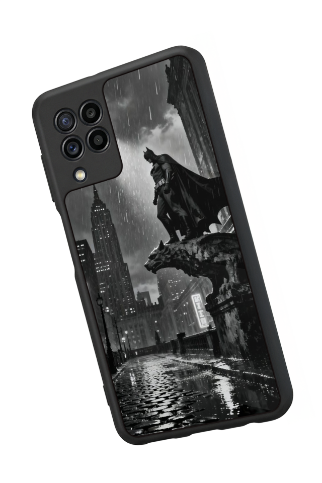 Samsung Galaxy M22 Uyumlu Batman Tasarımlı Glossy Premium Kılıf