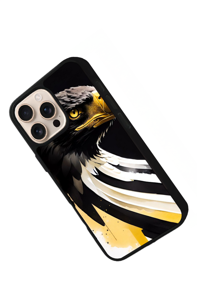 iPhone 15 Pro Uyumlu Besiktas Tasarımlı Glossy Premium Kılıf