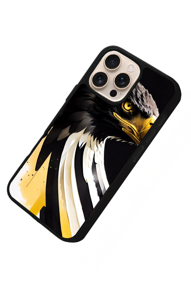 iPhone 15 Pro Uyumlu Besiktas Tasarımlı Glossy Premium Kılıf