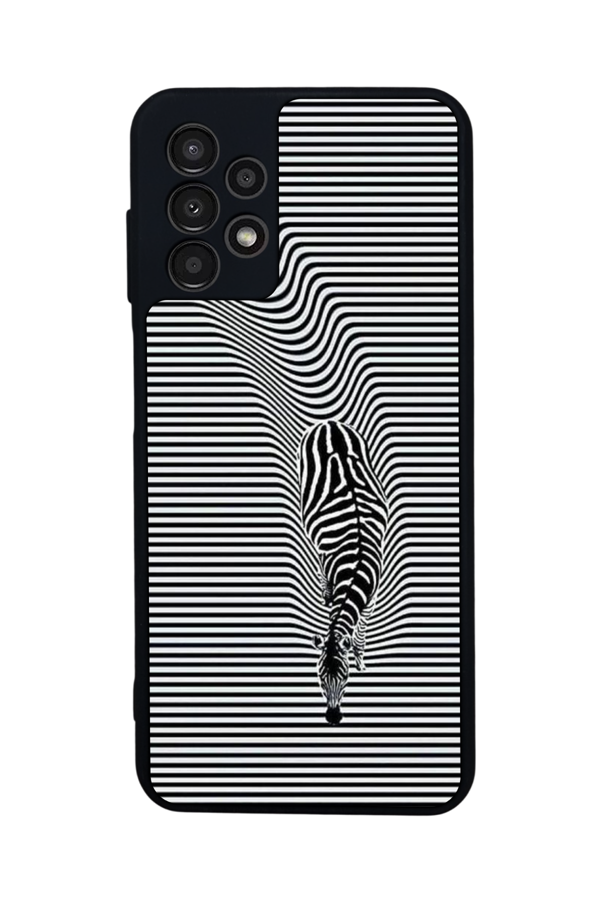Samsung Galaxy A13 Uyumlu Çizgi Sanatı Tasarımlı Glossy Premium Kılıf