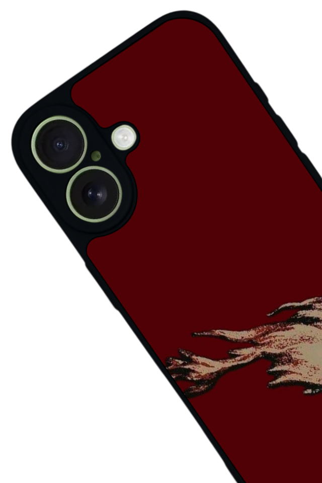 iPhone 17 Uyumlu Kalp Love Tasarımlı Glossy Premium Kılıf