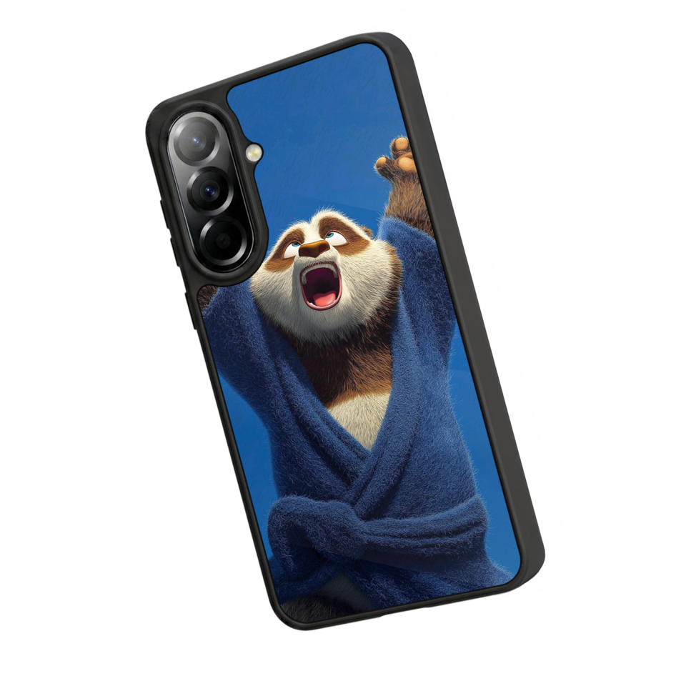 Samsung Galaxy A37 Uyumlu Kung Fu Panda Tasarımlı Glossy Premium Kılıf