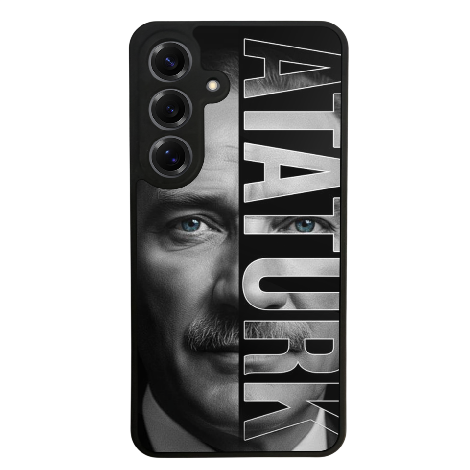 Samsung Galaxy S25 Uyumlu Mustafa Kemal Ataturk Tasarımlı Glossy Premium Kılıf