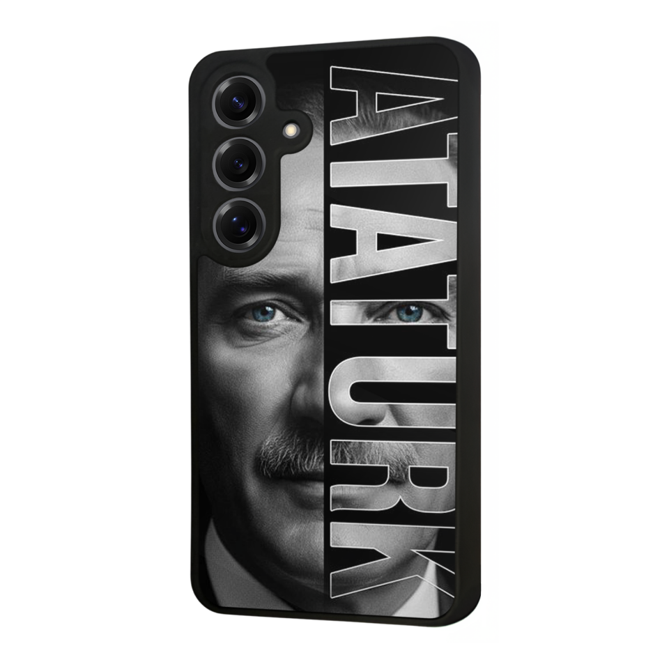 Samsung Galaxy S25 Uyumlu Mustafa Kemal Ataturk Tasarımlı Glossy Premium Kılıf