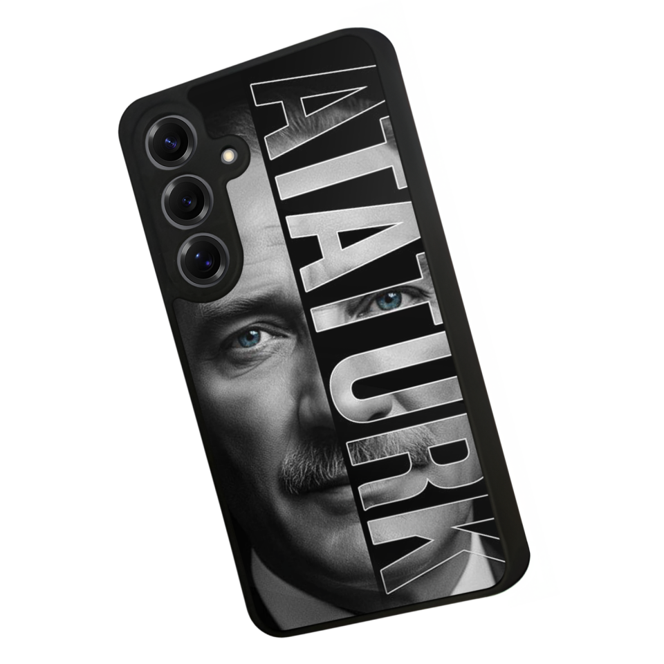 Samsung Galaxy S25 Uyumlu Mustafa Kemal Ataturk Tasarımlı Glossy Premium Kılıf