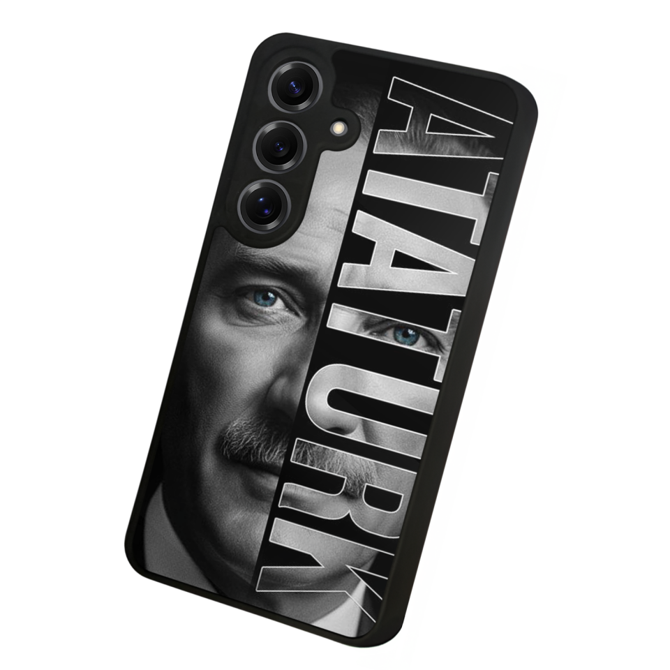 Samsung Galaxy S25 Uyumlu Mustafa Kemal Ataturk Tasarımlı Glossy Premium Kılıf