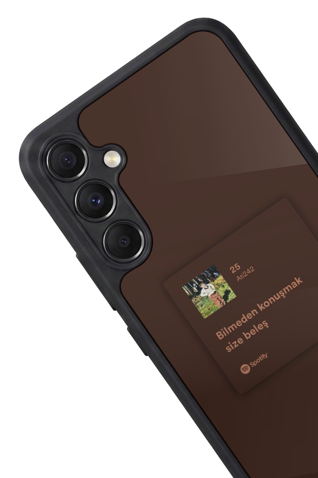 Samsung Galaxy A34 Uyumlu Sarki Sozleri Tasarımlı Glossy Premium Kılıf