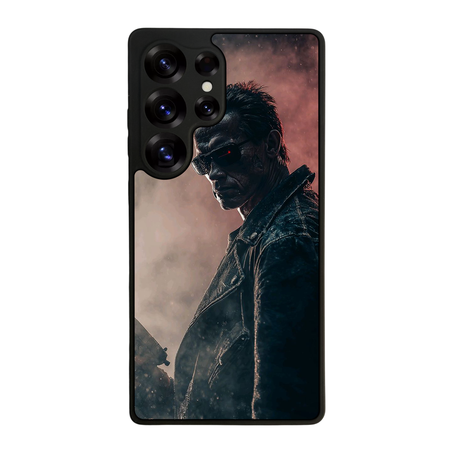 Samsung Galaxy S25 Ultra Uyumlu Terminator Tasarımlı Glossy Premium Kılıf