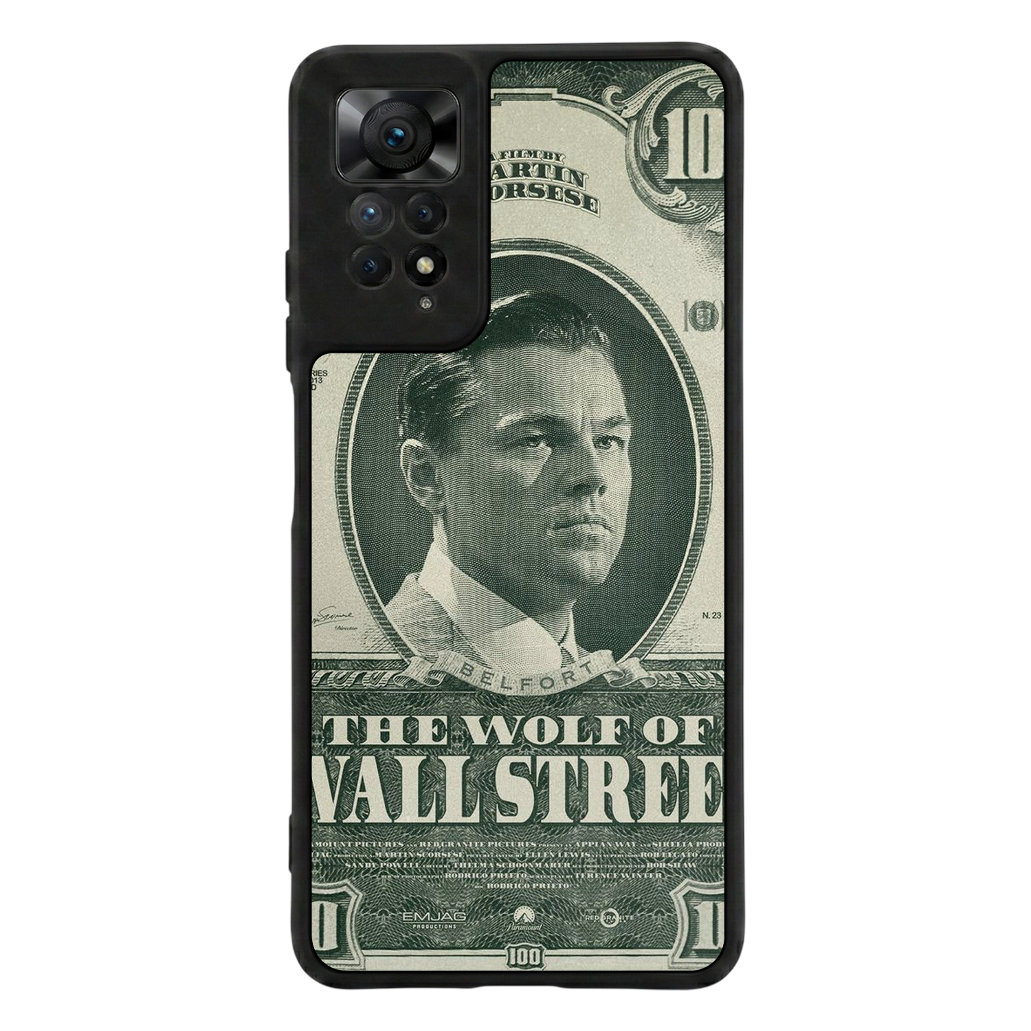 Xiaomi Redmi Note 12 Pro Uyumlu TheWolf Tasarımlı Glossy Premium Kılıf