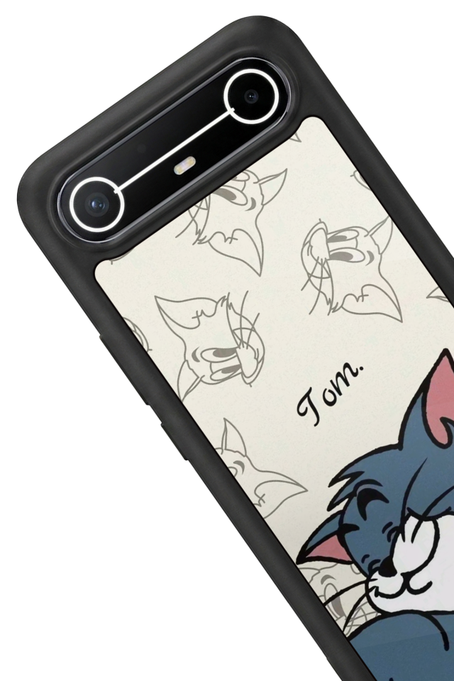 Tecno Spark Slim 5G Uyumlu Tom And Jerry Tasarımlı Glossy Premium Kılıf