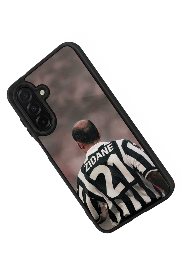 Samsung Galaxy A36 Uyumlu Zidane Tasarımlı Glossy Premium Kılıf