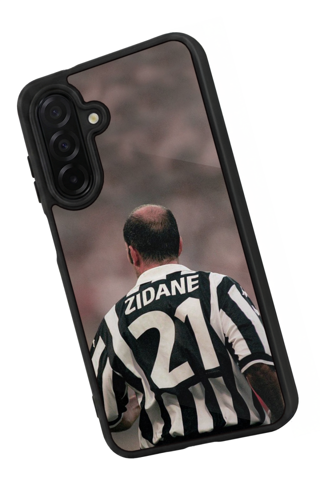 Samsung Galaxy A36 Uyumlu Zidane Tasarımlı Glossy Premium Kılıf