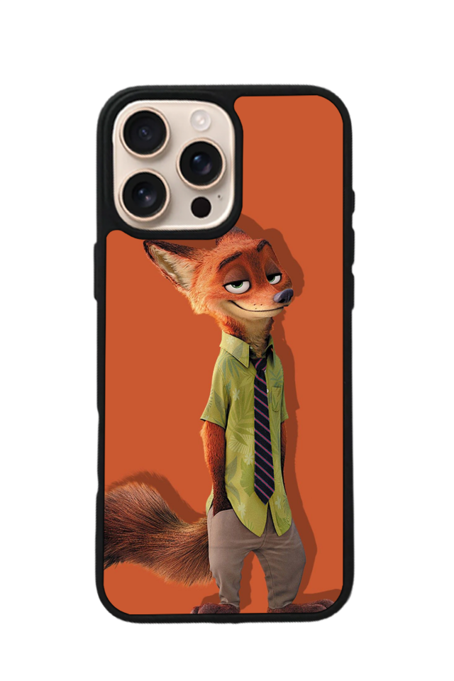 iPhone 14 Pro Uyumlu Zootropolis Tasarımlı Glossy Premium Kılıf
