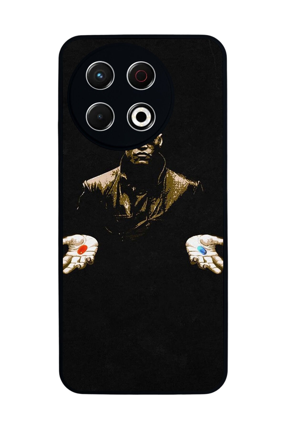 Tecno Spark 30 Pro Uyumlu Matrix Tecno Spark 30 Pro Tasarımlı Glossy Premium Kılıf