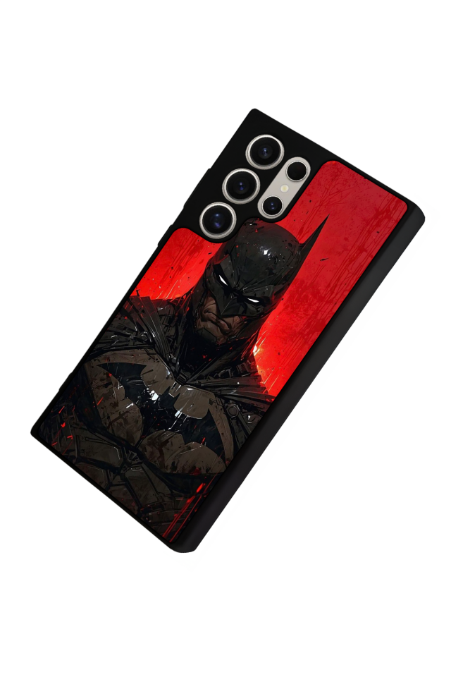 Samsung Galaxy S23 Ultra Uyumlu Batman Tasarımlı Glossy Premium Kılıf