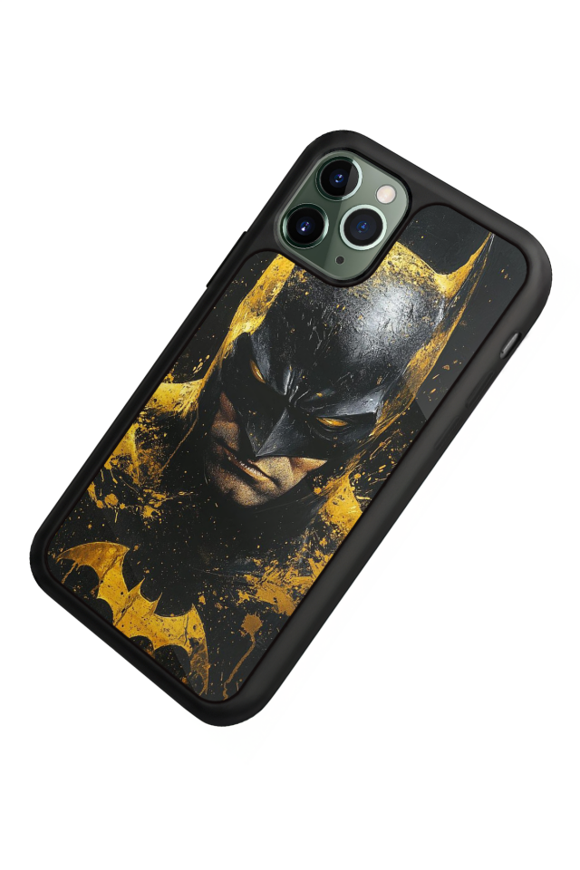 iPhone 11 Pro Uyumlu Batman Tasarımlı Glossy Premium Kılıf