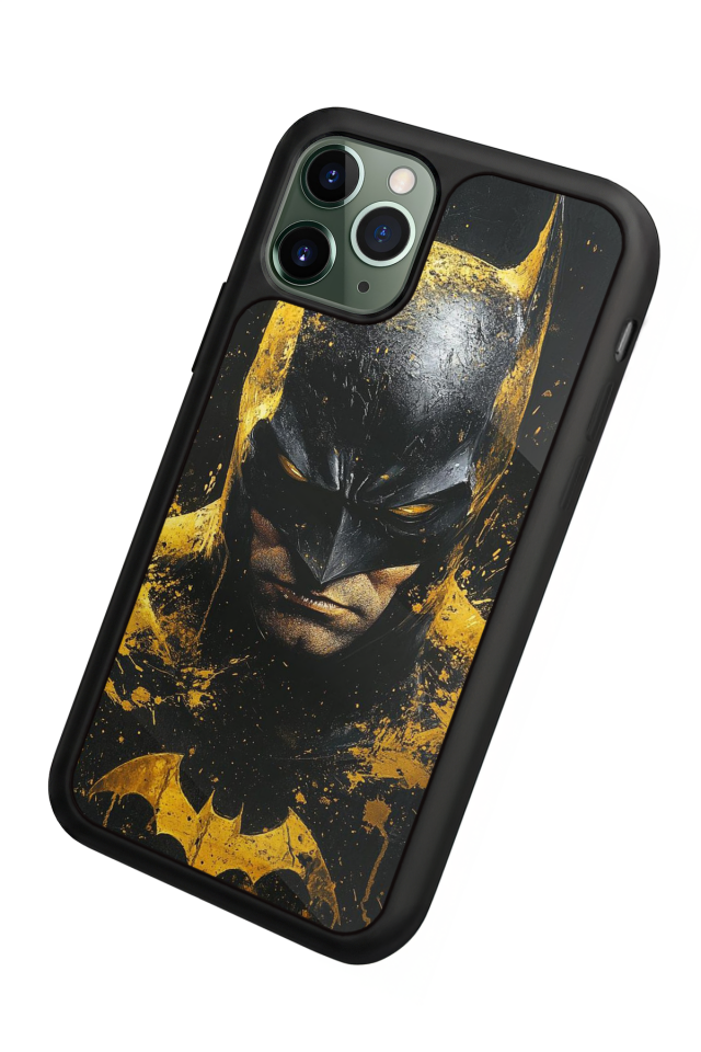 iPhone 11 Pro Uyumlu Batman Tasarımlı Glossy Premium Kılıf