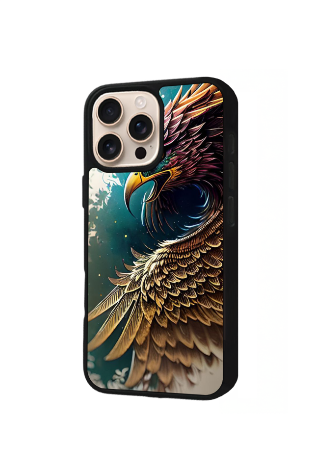 iPhone 15 Pro Uyumlu Besiktas Tasarımlı Glossy Premium Kılıf