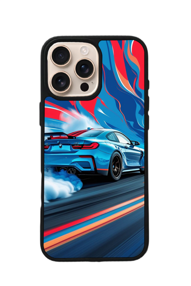 iPhone 16 Pro Uyumlu BMW Tasarımlı Glossy Premium Kılıf