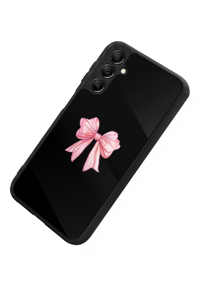 Samsung Galaxy A14 Uyumlu Kurdele Tasarımlı Glossy Premium Kılıf