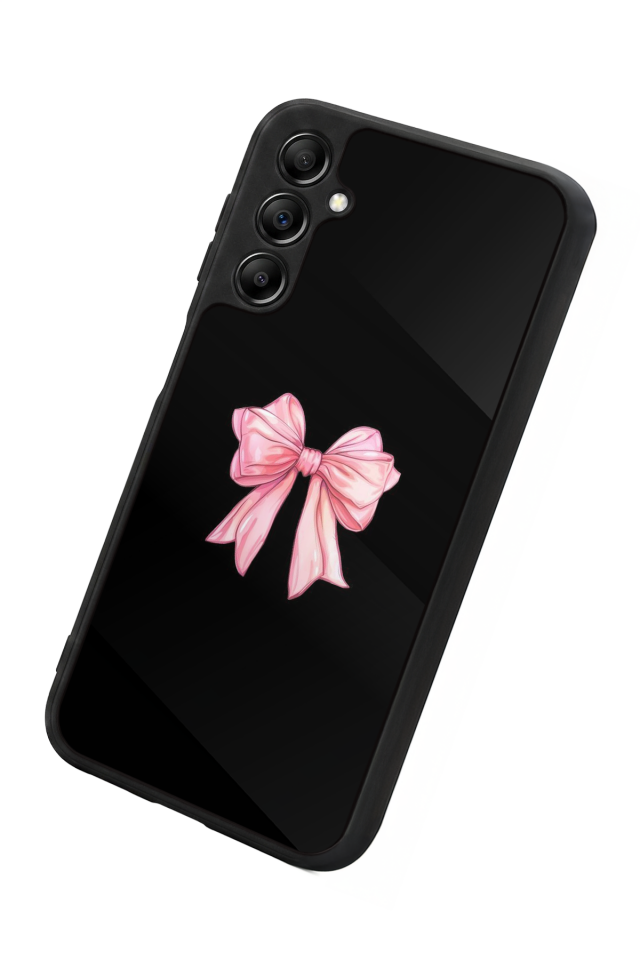 Samsung Galaxy A14 Uyumlu Kurdele Tasarımlı Glossy Premium Kılıf
