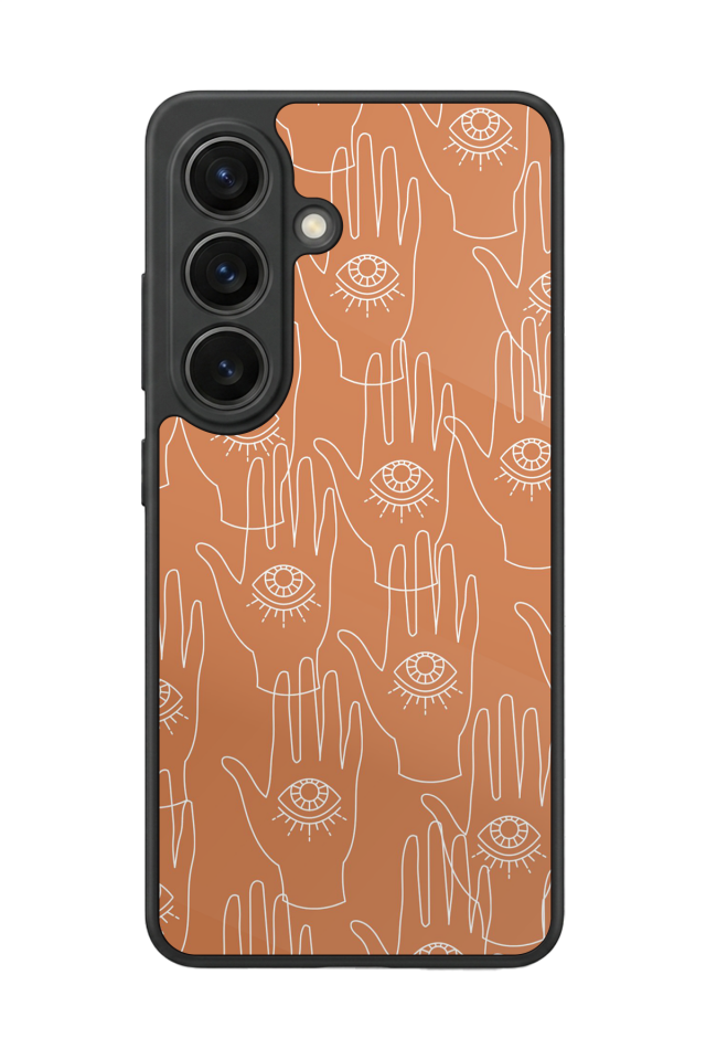 Samsung Galaxy S26 Uyumlu Line Art Tasarımlı Glossy Premium Kılıf