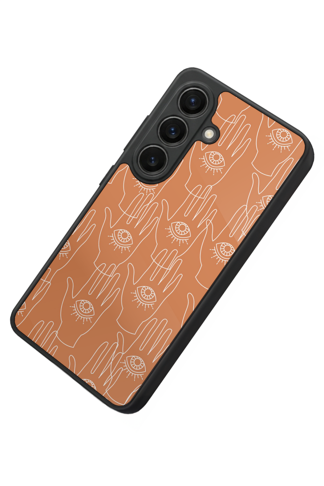 Samsung Galaxy S26 Uyumlu Line Art Tasarımlı Glossy Premium Kılıf