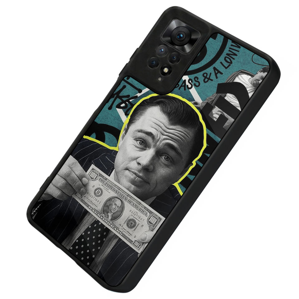 Xiaomi Redmi Note 12 Pro Uyumlu TheWolf Tasarımlı Glossy Premium Kılıf