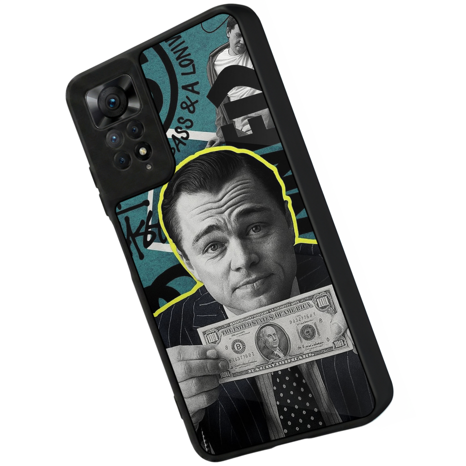 Xiaomi Redmi Note 12 Pro Uyumlu TheWolf Tasarımlı Glossy Premium Kılıf