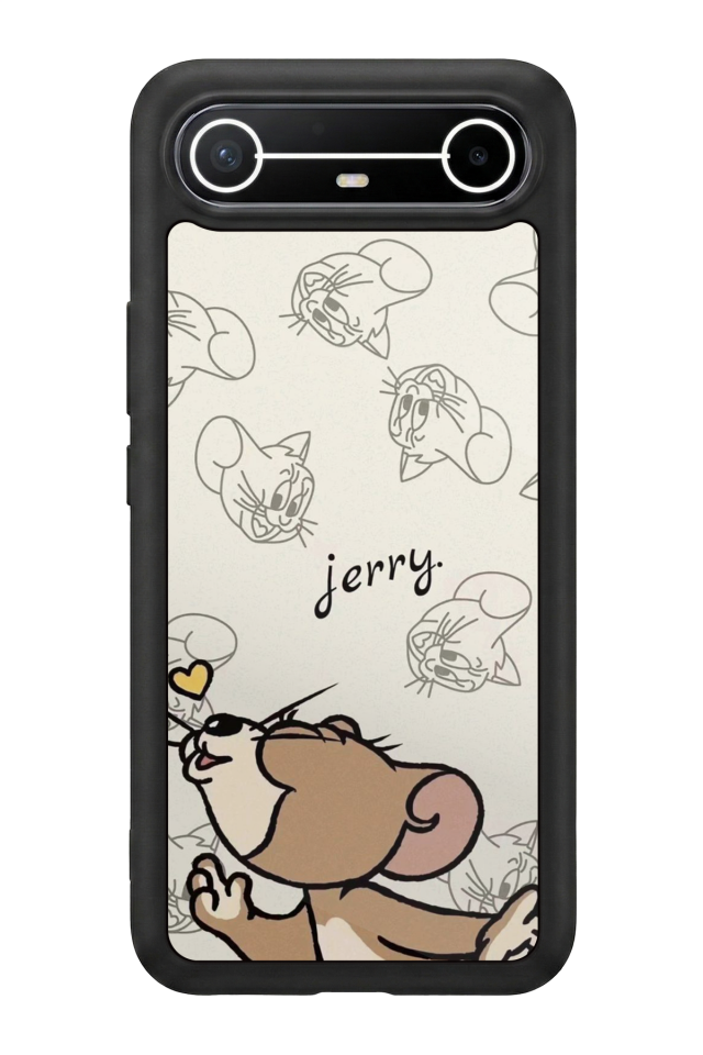 Tecno Spark Slim 5G Uyumlu Tom And Jerry Tasarımlı Glossy Premium Kılıf