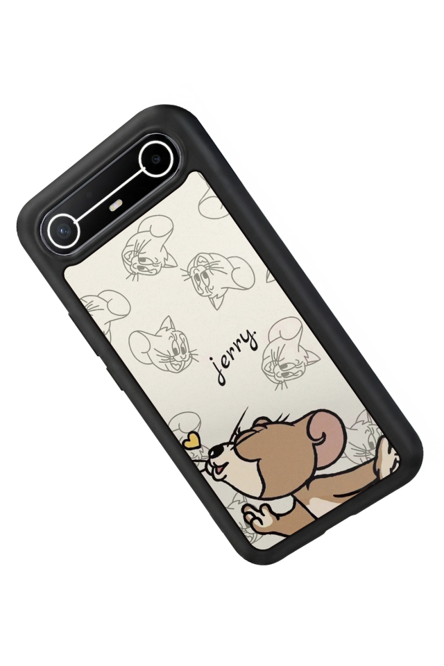 Tecno Spark Slim 5G Uyumlu Tom And Jerry Tasarımlı Glossy Premium Kılıf
