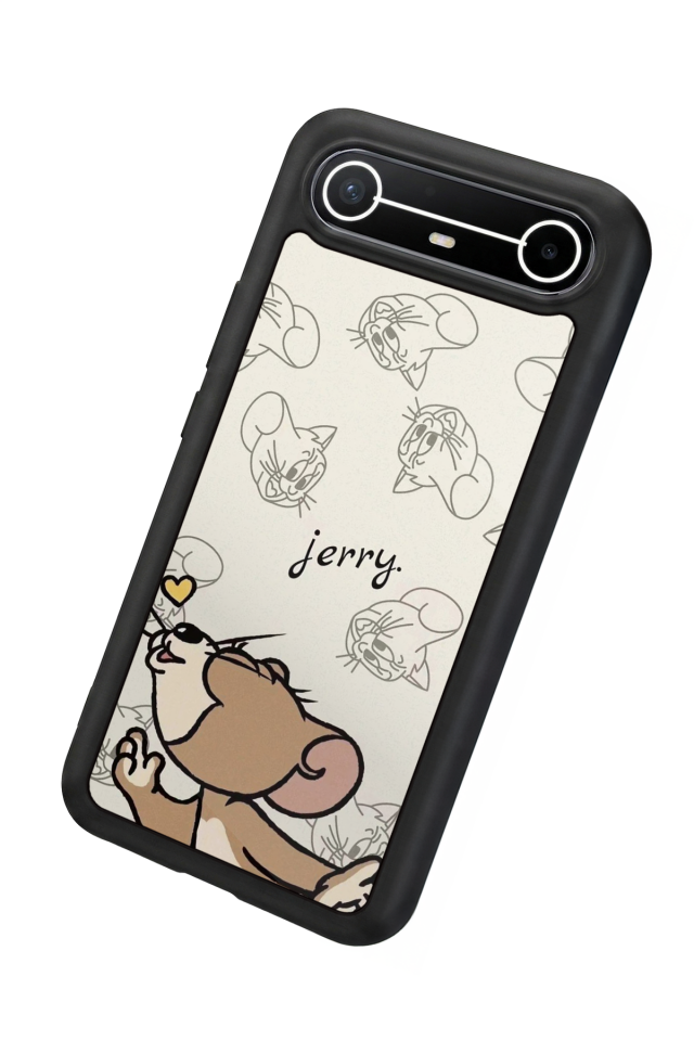 Tecno Spark Slim 5G Uyumlu Tom And Jerry Tasarımlı Glossy Premium Kılıf