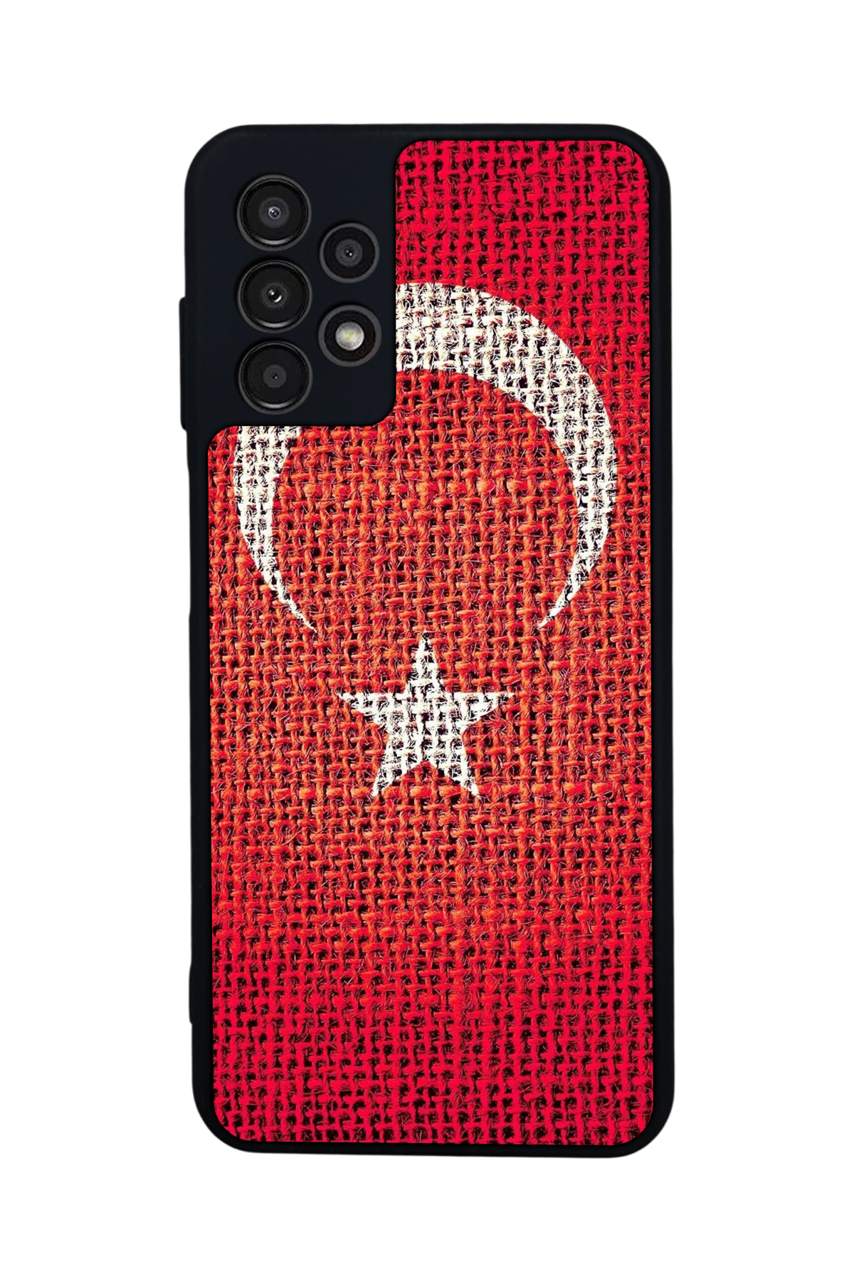 Samsung Galaxy A23 Uyumlu Türk Bayragi Tasarımlı Glossy Premium Kılıf