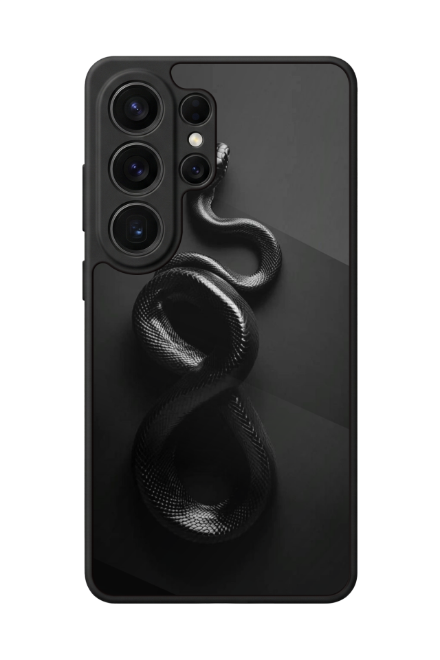 Samsung Galaxy S26 Ultra Uyumlu Yılan Tasarımlı Glossy Premium Kılıf