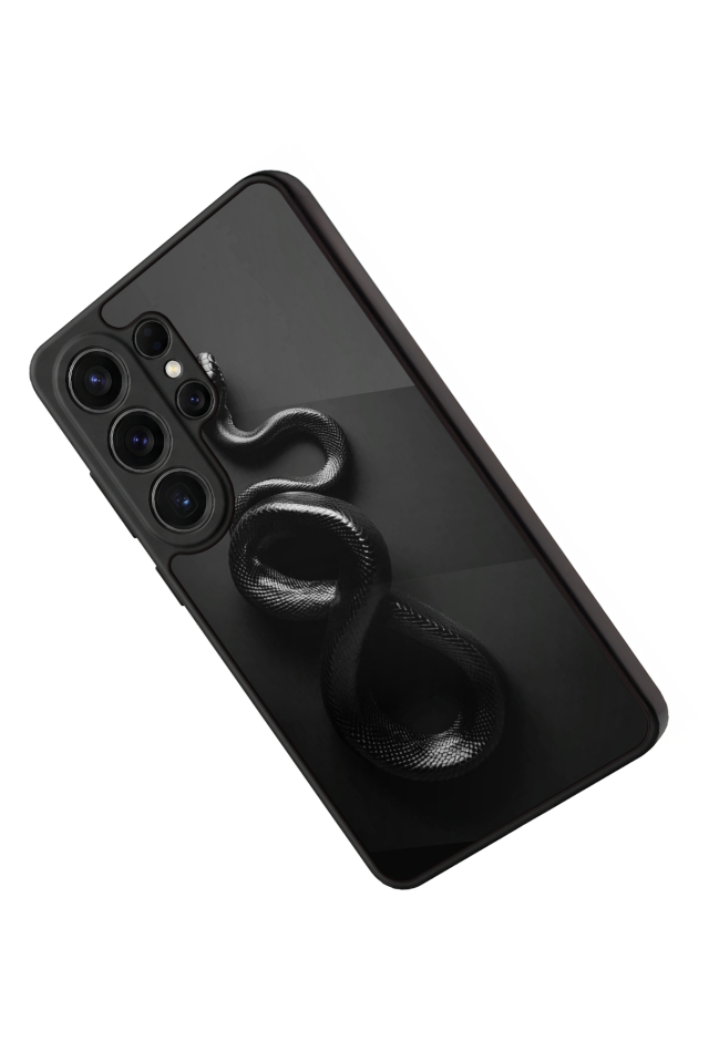 Samsung Galaxy S26 Ultra Uyumlu Yılan Tasarımlı Glossy Premium Kılıf