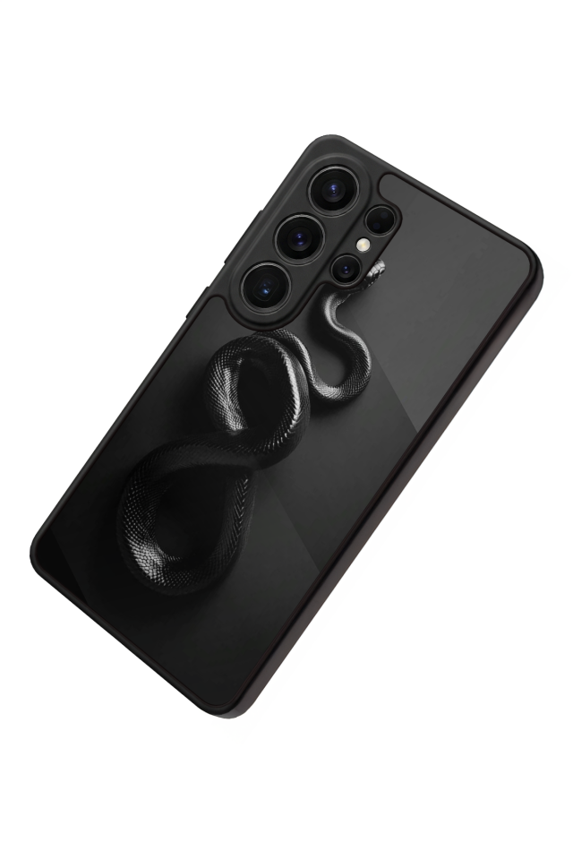 Samsung Galaxy S26 Ultra Uyumlu Yılan Tasarımlı Glossy Premium Kılıf